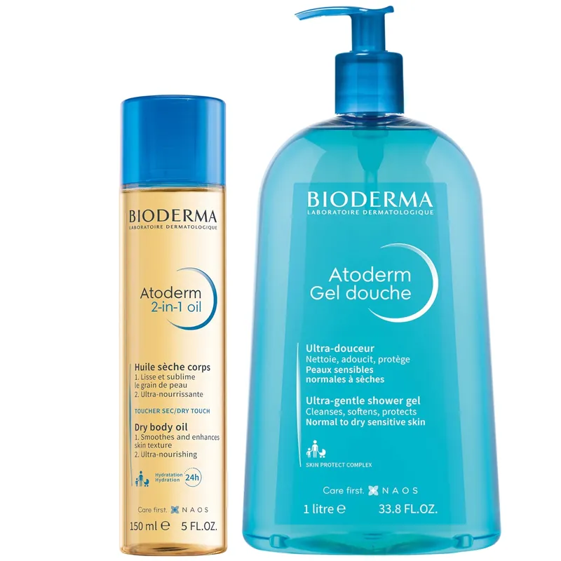 Bioderma Glowing Skin Bundle for Very Dry & Sensitive Skin - Weleda