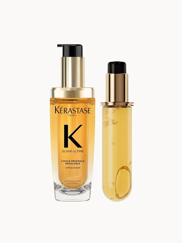 Kérastase Elixir Ultime L'Huile Originale Refillable 75ml & Refill 75ml Duo - Kerastase