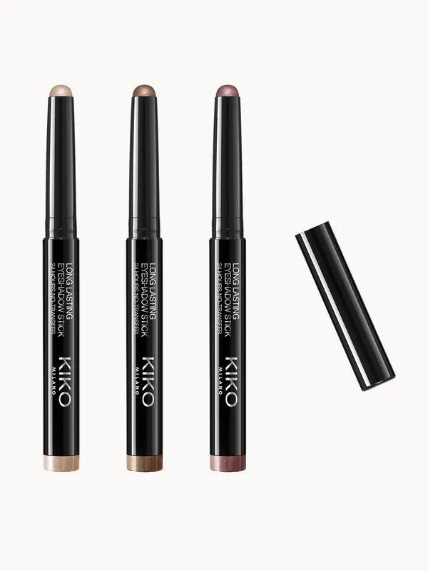 KIKO Milano Exclusive Long Lasting Eyeshadow Stick Trio - Warm Neutrals