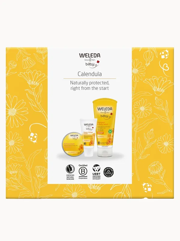 Weleda Mother and Child Calendula Baby Skincare Gift Set