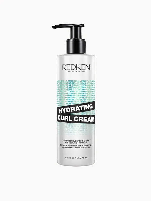 Redken Hydrating Curl Cream for Curly & Coily Hair, Up To 72-Hour Curl Defining Cream, Enhance Curl Pattern 250ml