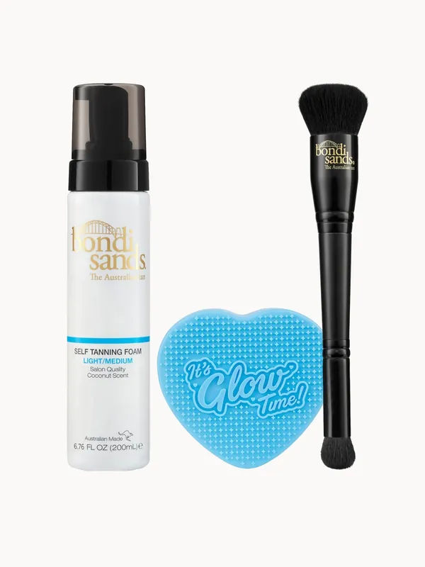 Bondi Sands Light Medium Foam and Contour Kit Duo