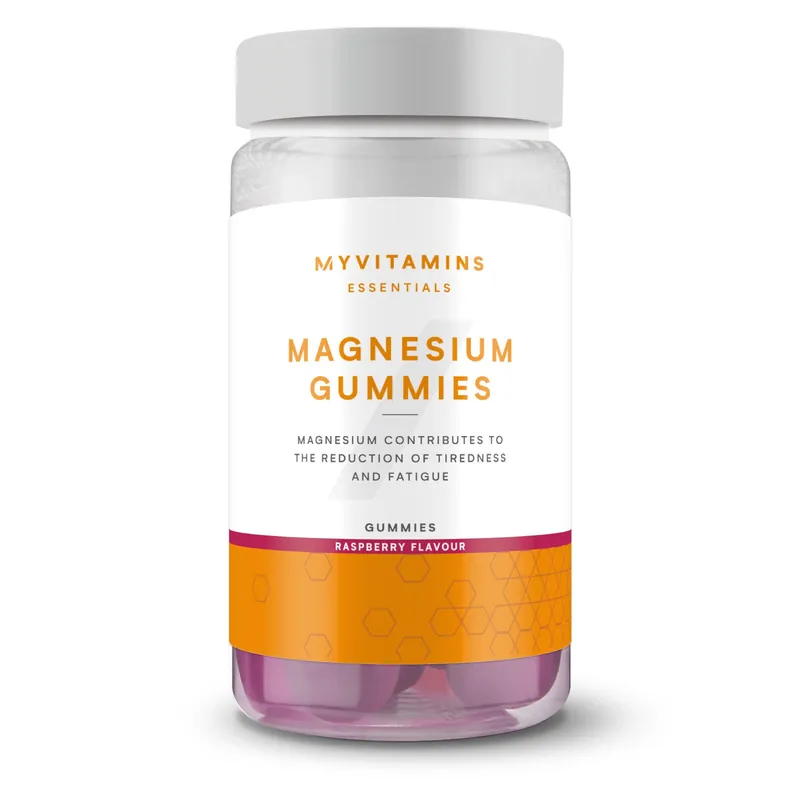 Myvitamins Magnesium Gummies, Raspberry Flavour, 30 Servings