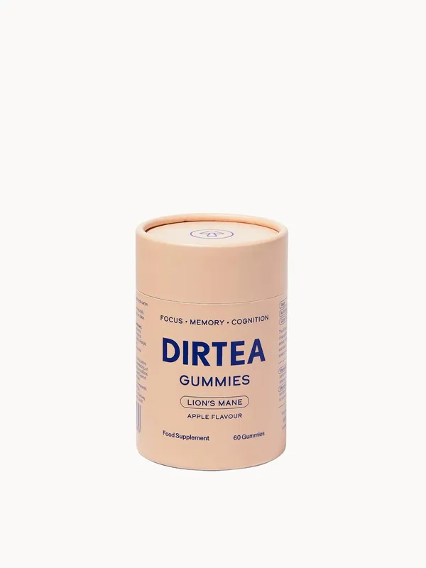 DIRTEA Gummies Lion's Mane Apple Flavour 180g - KIKI Health