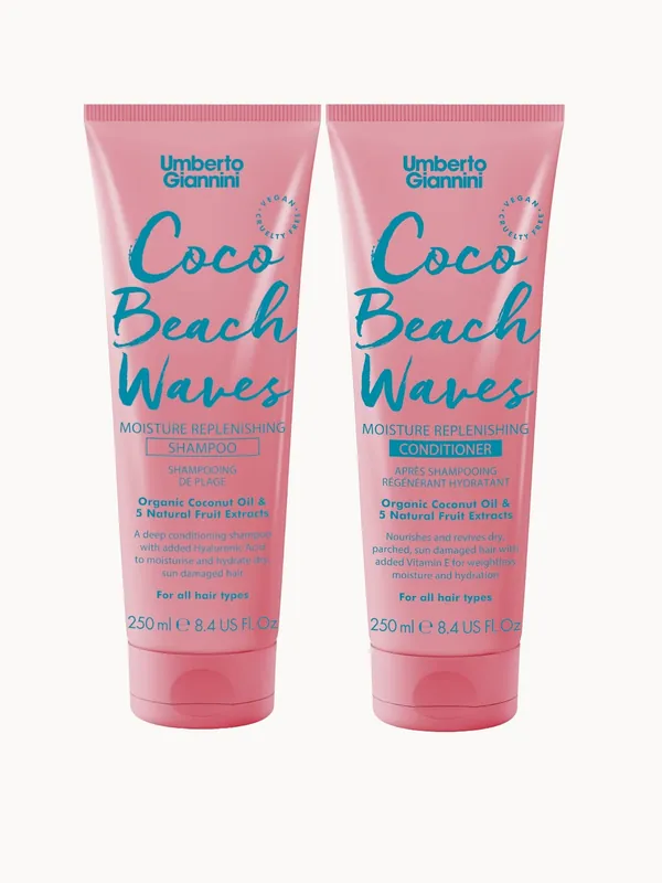 Umberto Giannini Coco Beach Waves Shampoo and Conditioner Duo