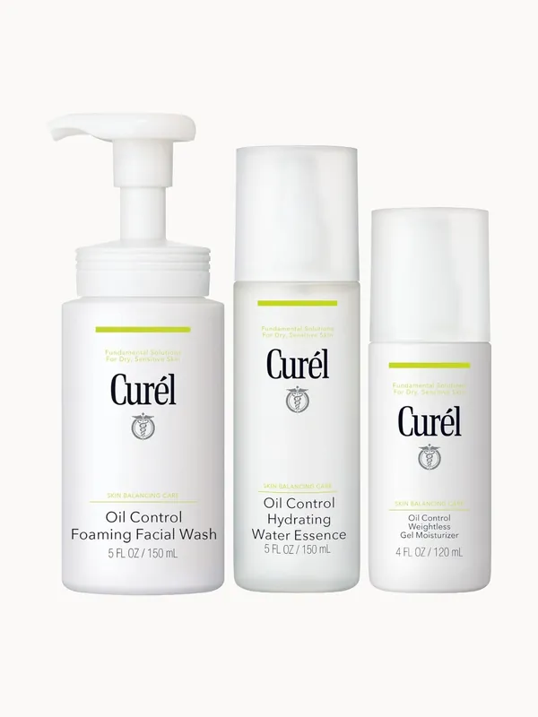 Curél Skin Balancing Control Bundle - The Ordinary