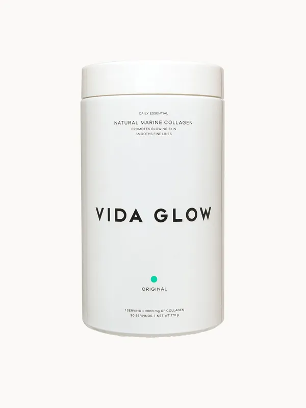 Vida Glow Natural Marine Collagen Powder 270g (3 Month Supply, Worth £117)