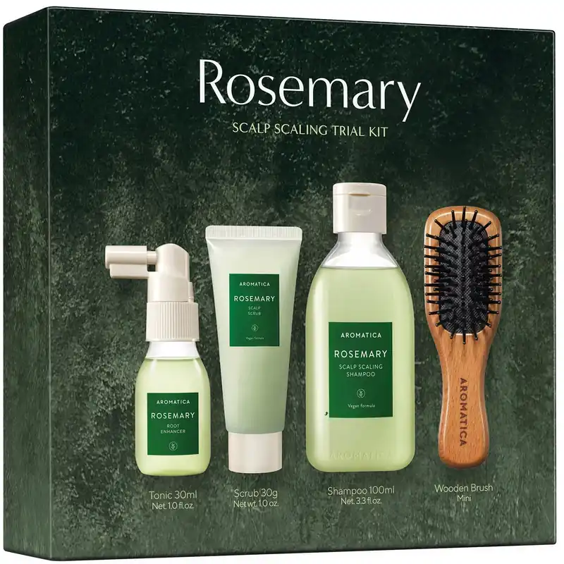 AROMATICA Rosemary Scalp Scaling Trial Kit 250g - The Ordinary