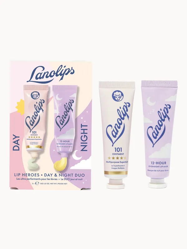 Lanolips Lip Heroes Day and Night Duo