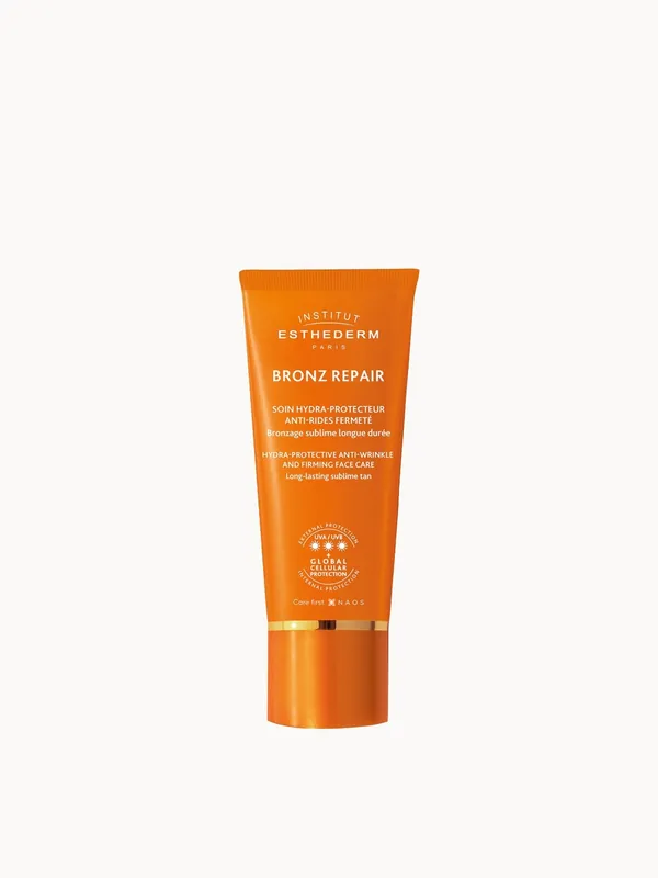 Institut Esthederm Bronz Repair Wrinkles' Smoothing and Firming UVA/UVB Face Cream with Strong Sun Protection 50ml