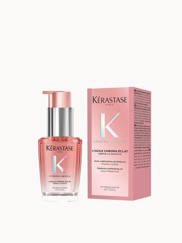 Kérastase Chroma Absolu L'huile Chroma Éclat Radiance Sublimating Hair Oil, For Colour-Treated Hair
