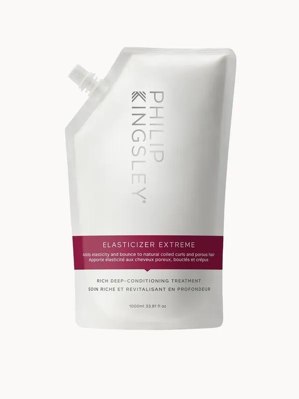 Philip Kingsley Elasticizer Extreme Rich Deep-Conditioning Treatment Eco Refill Pouch 1000ml