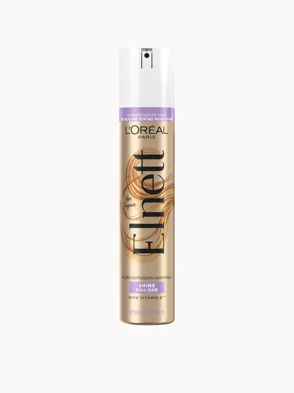 L'Oréal Paris Elnett Hair Spray for Dull Hair with Vitamin E 200ml