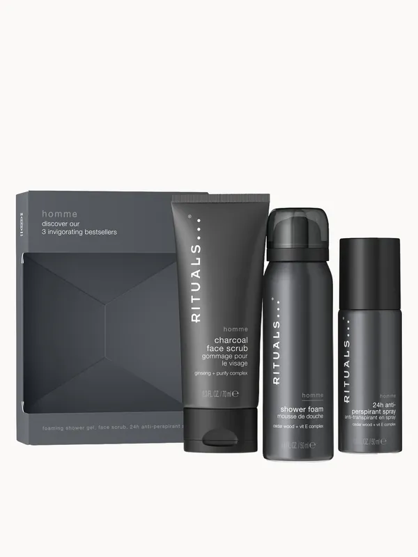 RITUALS Homme Collection Men's Aromatic Mini Bath and Body Set