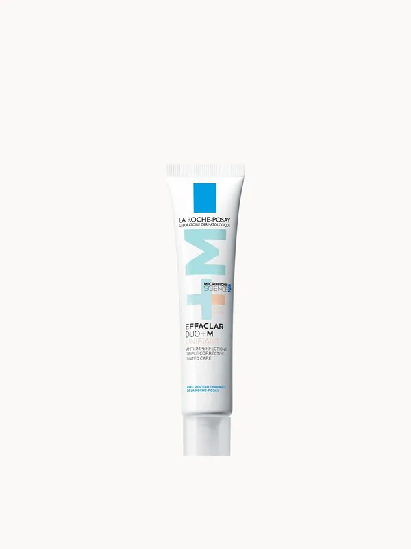 La Roche-Posay Effaclar Duo+M Unifiant Anti-Imperfection Triple Corrective Tinted Care for Blemish-Prone Skin Light 40ml