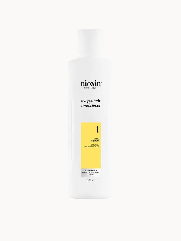 NIOXIN Scalp and Hair Thickening System 1 Conditioner for Natural Hair with Light Thinning 300ml - AMELIORATE