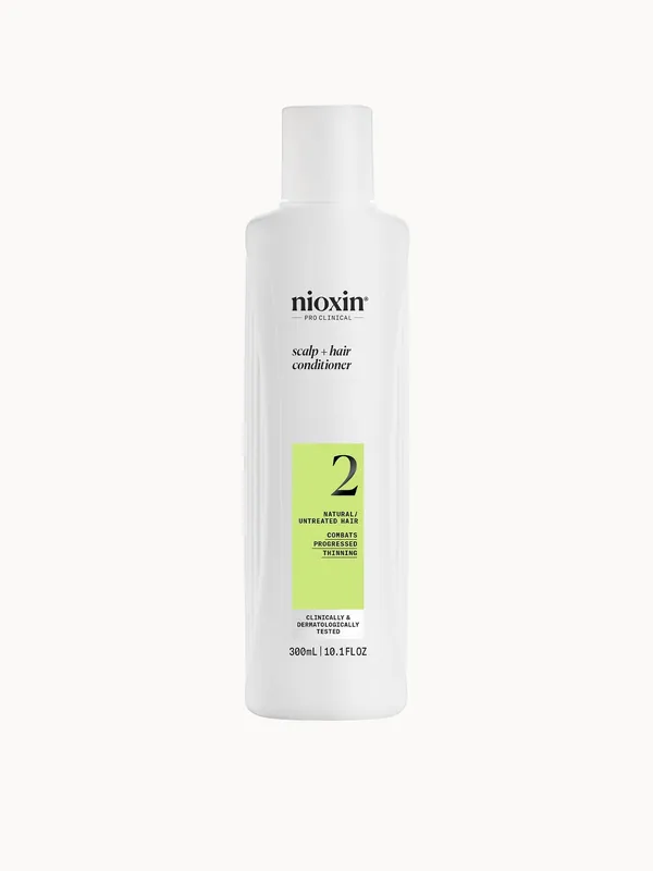 NIOXIN Scalp and Hair Thickening System 2 Conditioner for Natural Hair with Progressed Thinning 300ml