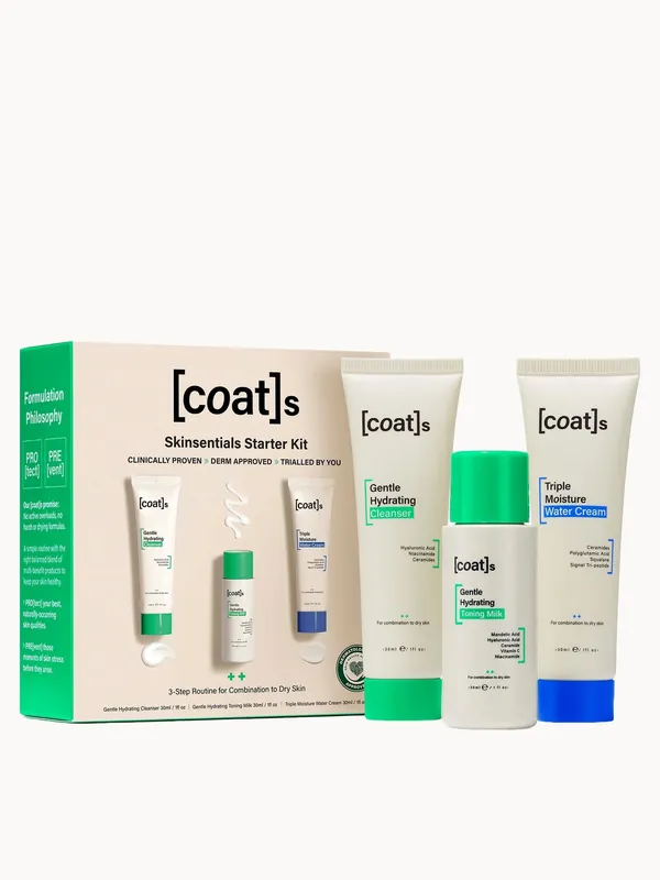 [coat]s Skinsentials Starter Kit (Travel size) - Cetaphil