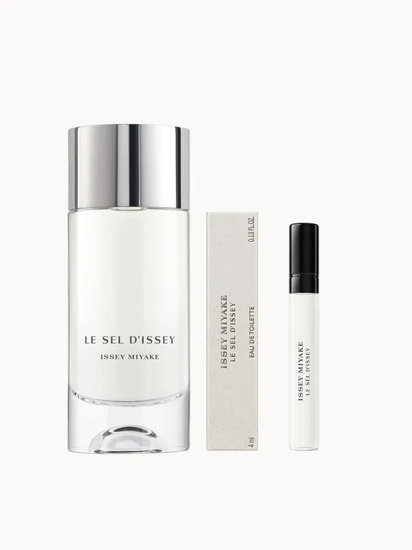 Issey Miyake Le Sel 100ml and 4ml Travel Spray Set - Lancôme