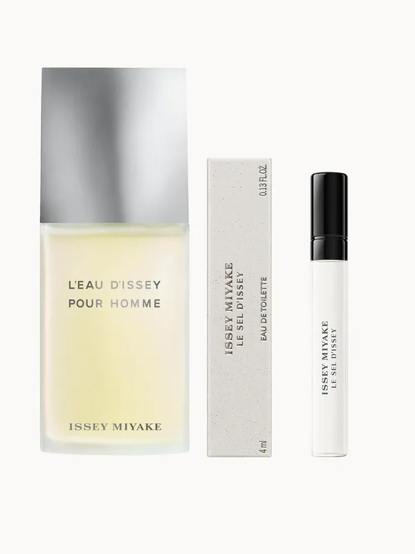 Issey Miyake L'Eau d'Issey Pour Homme 200ml and NEW Le Sel 4ml - Armani
