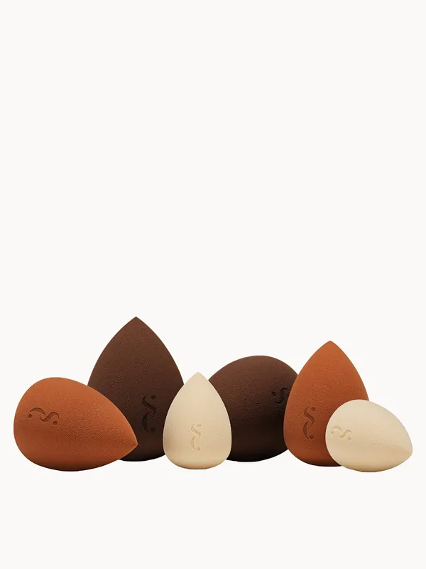 Spectrum Collections Pantherine 6 Piece Sponges Bundle - Real Techniques