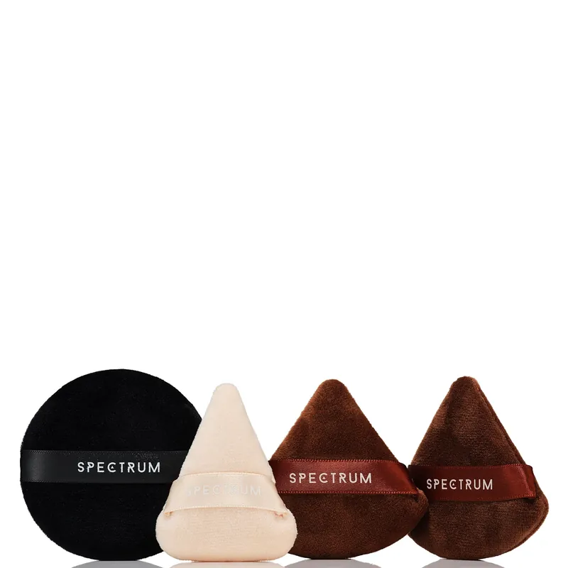 Spectrum Accessories Pantherine Professional 4 Piece Make Up Puff Bundle - Spectrum Collections