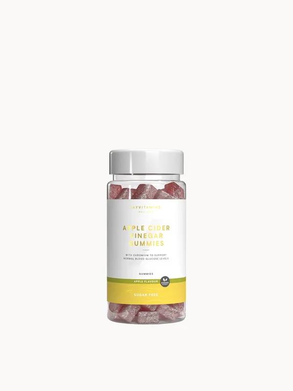 Myvitamins Sugar Free Apple Cider Vinegar, Apple, 60 Gummies, ALT