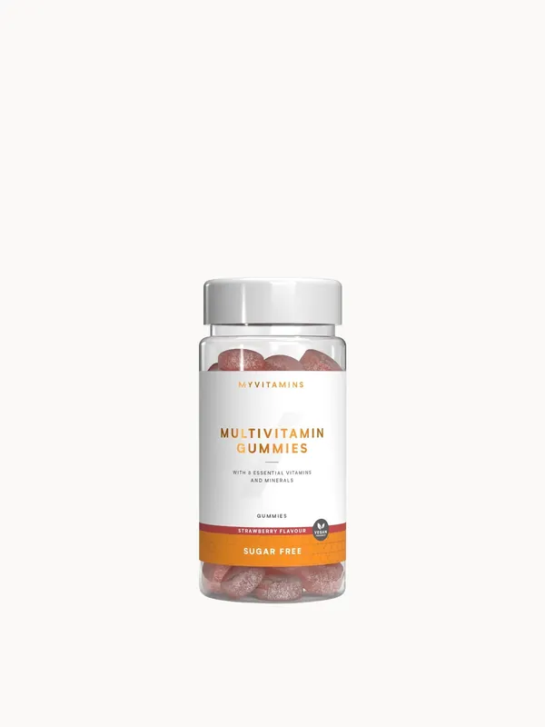 Myvitamins Sugar Free Multivitamin, Strawberry, 60 Gummies, ALT