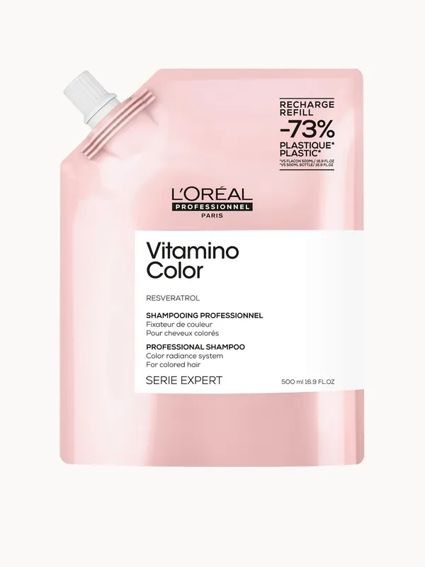 L'Oréal Professionnel Vitamino Color Shampoo Refill Pack 500ml for Coloured Hair