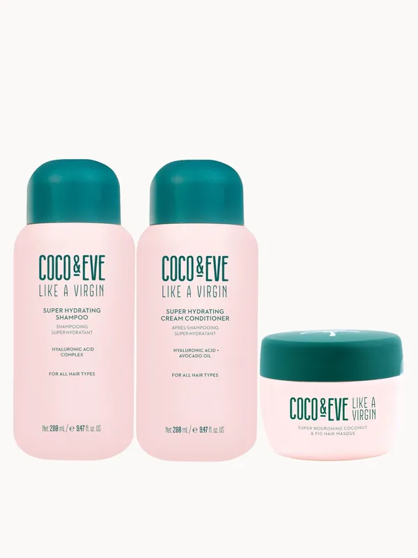 Coco & Eve Like a Virgin Hydrating Routine Bundle