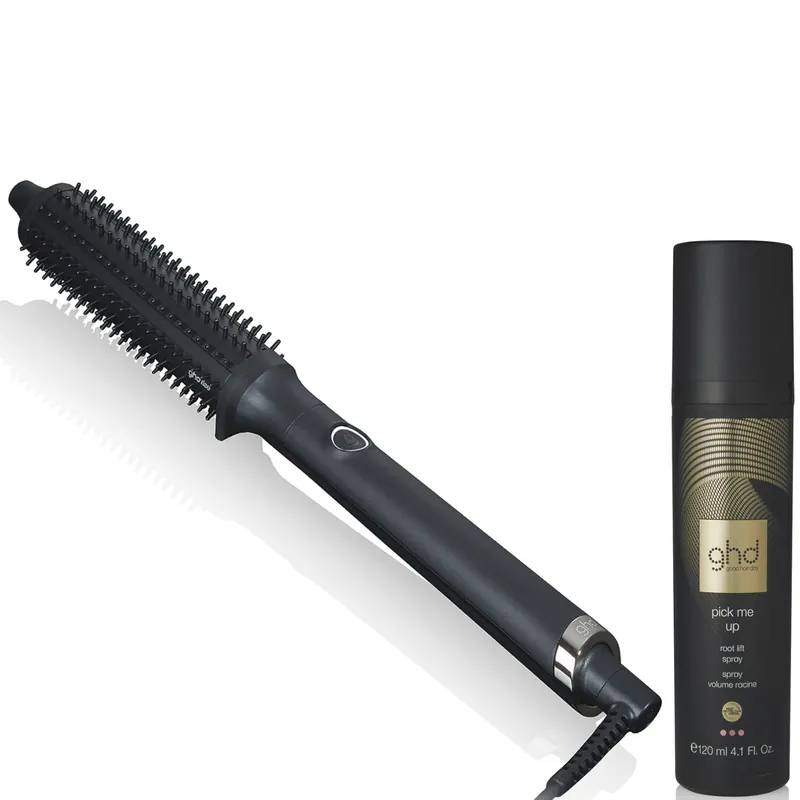 ghd Rise Professional Hot Brush Set with ghd Root & Volume Spray 120ml - Color Wow