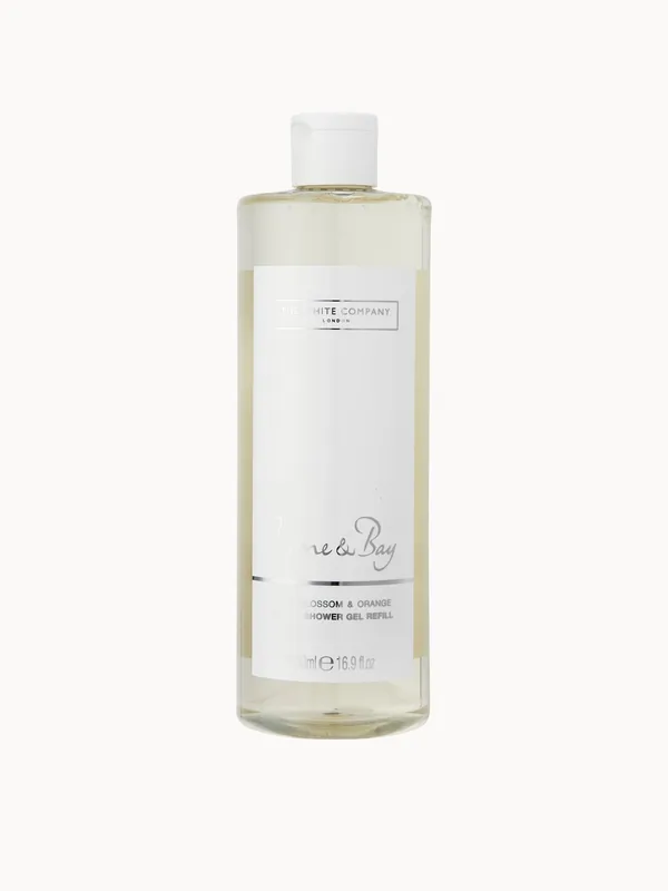 The White Company Lime & Bay Bath & Shower Gel Refill 500ml - ESPA