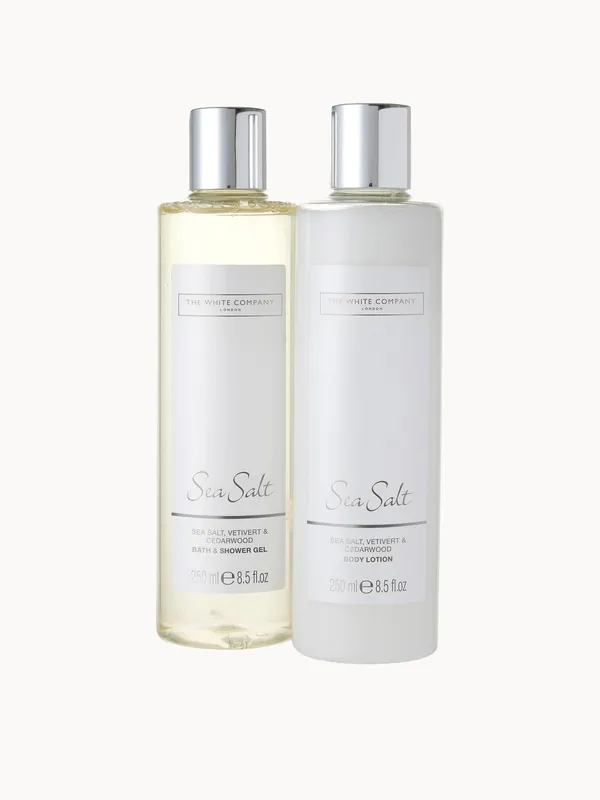 The White Company Sea Salt Bath & Body Gift Set