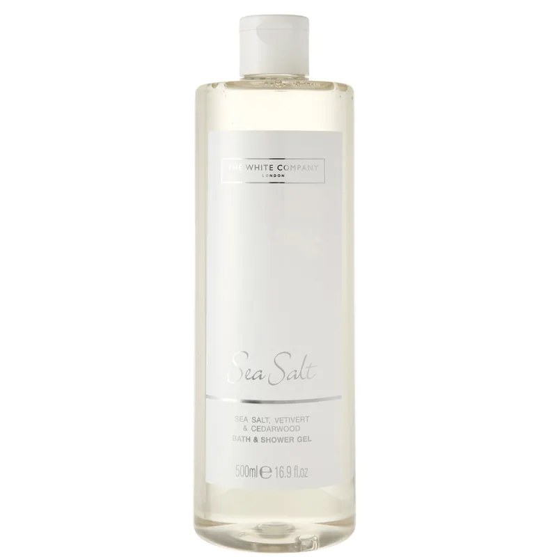 The White Company Sea Salt Bath & Shower Gel Refill 500ml - ESPA