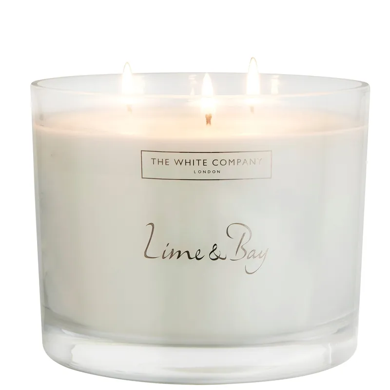 The White Company Lime & Bay Large Candle 770g - Jo Malone London