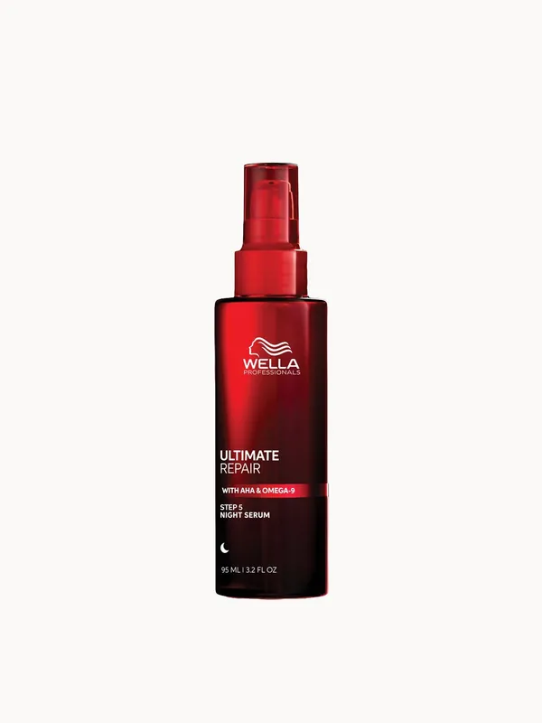 Wella Professionals Ultimate Repair Night Hair Serum – Lightweight Leave-in Treatment for Damaged Hair 95ml