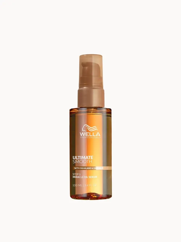 Wella Professionals Ultimate Smooth Miracle Hair Oil Serum with Squalane & Omega 9 for Dry, Dull & Frizzy Hair 100ml - Wella Professionals Care