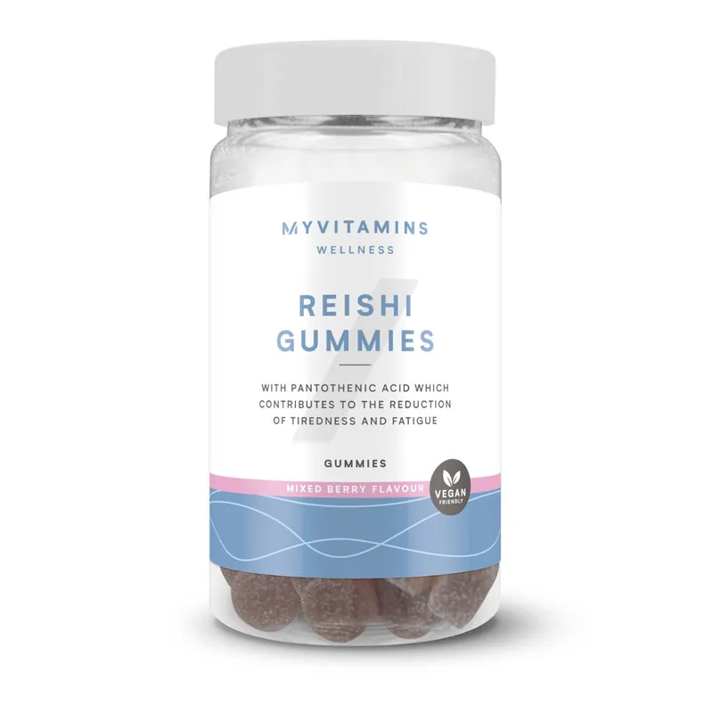 Myvitamins Reishi Gummies, Mixed Berry, 60 Gummies