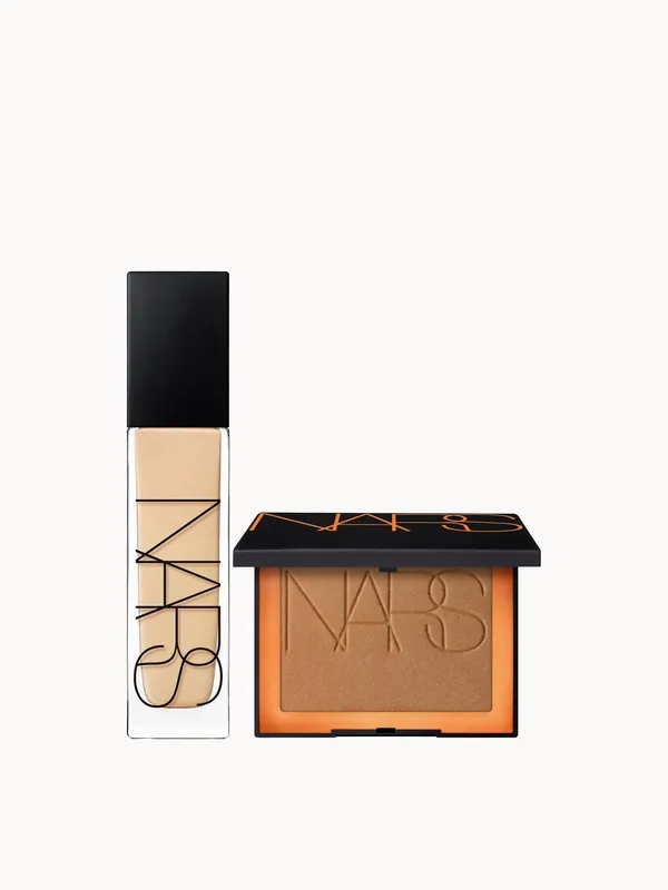 NARS Natural Longwear Foundation 30ml and NARS Laguna Bronzing Powder 8g (Various Shades)