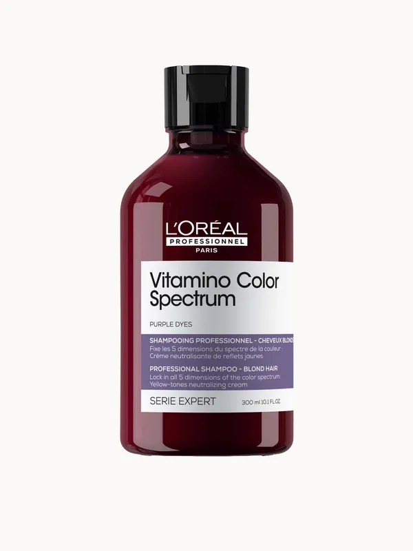 L'Oréal Professionnel Vitamino Color Spectrum Purple Tinted Shampoo For Blonde Coloured Hair 300ml