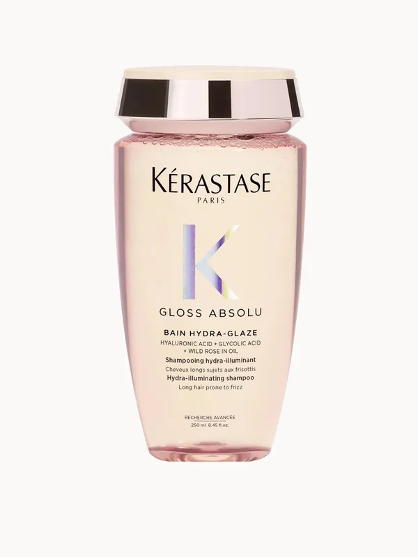 Kérastase Gloss Absolu Shampoo with Glycolic Acid, Hyaluronic Acid and Wild Rose in Oil 250ml - Kerastase