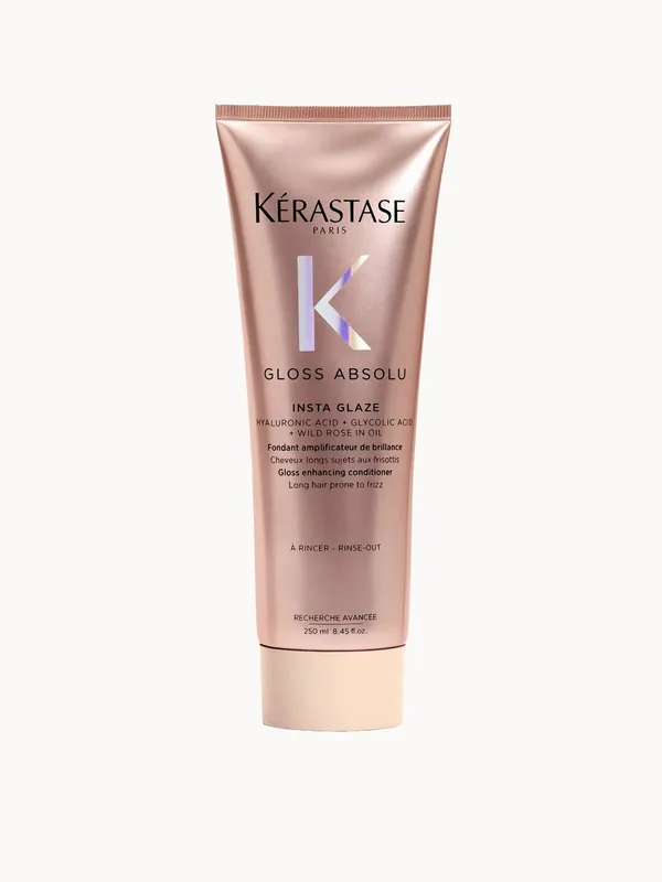 Kérastase Gloss Absolu Conditioner with Glycolic Acid, Hyaluronic Acid and Wild Rose in Oil 250ml - Kerastase