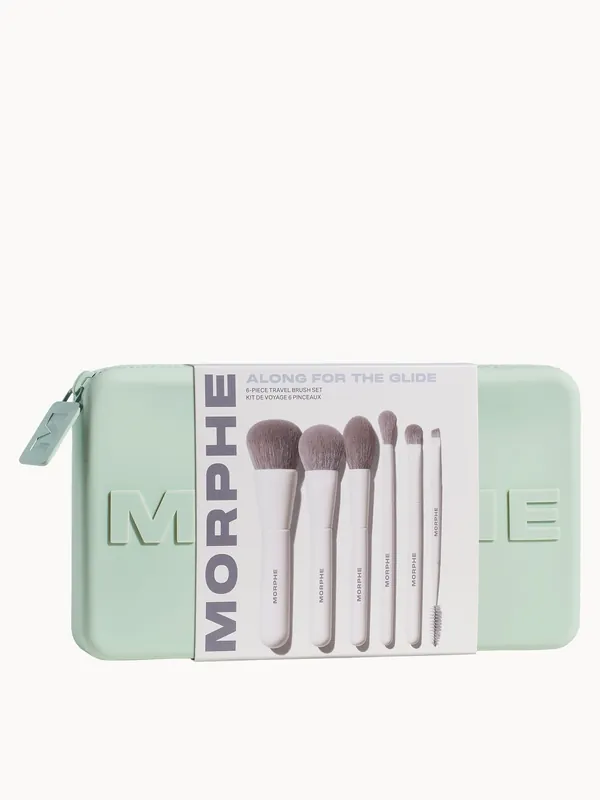 Morphe Along For The Glide 6-Piece Travel Brush Set (Worth £71)