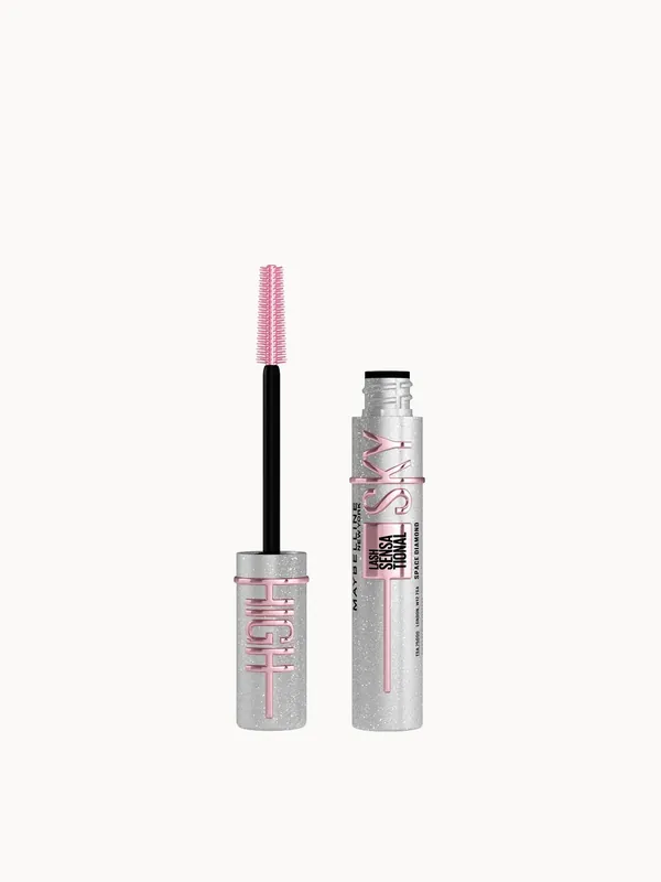 Maybelline Mascara Lash Sensational Sky High Volumizing & Thickening Eyelash Lengthening, Top Coat, Space Diamond 8ml