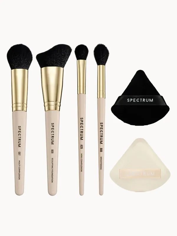 Spectrum Collections All About The Brush 6 Piece Flawless Face Set - Real Techniques