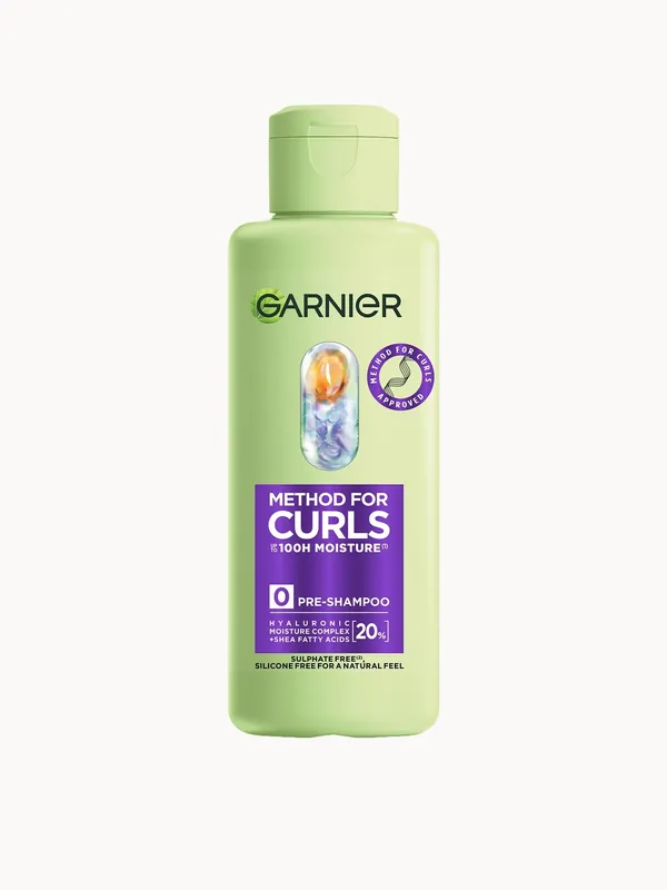Garnier Method For Curls Pre-Shampoo, up to 100H moisture and definition 200ml