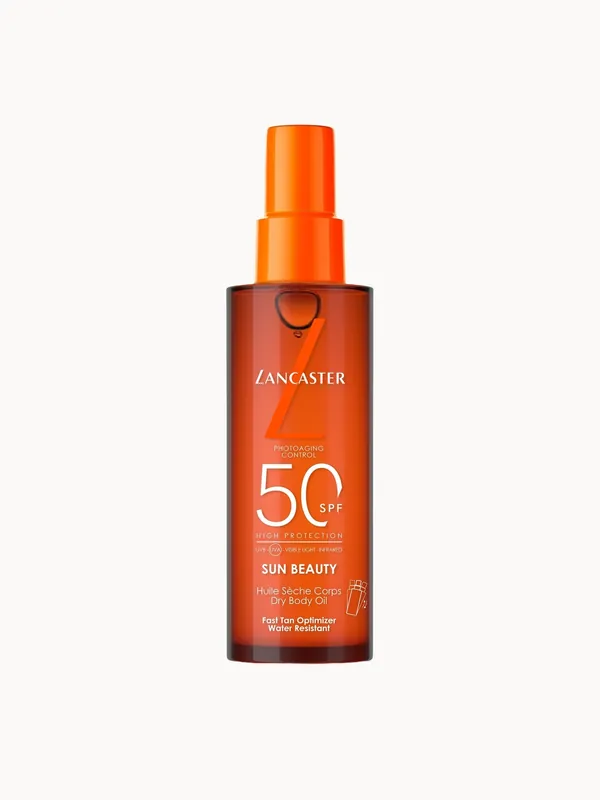 Lancaster Sun Beauty Satin Dry Oil Fast Tan Optimizer for Body SPF50 150ml