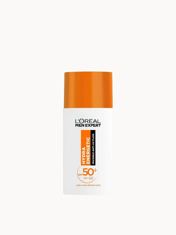 L'Oréal Men Expert Hydra Energetic Daily SPF50+ Invisible Fluid with Antioxidant Vitamin C* 50ml