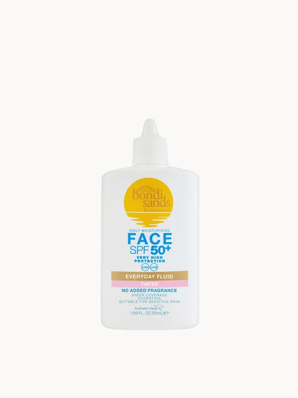 Bondi Sands SPF 50+ Everyday Tinted Face Fluid 50ml - La Roche-Posay