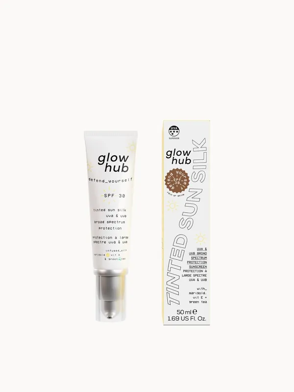 Glow Hub Tinted Sun Silk SPF 30 50ml (Various Shades) - The Ordinary